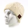 Picture of Outdoor Bluetooth Wireless Smart Beanie Knit Headphone Speaker Music Hat with Mic for Winter Use - Beige