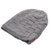 Picture of Grid Pattern Knitted Winter Warm Hat Cap Built-in Wireless Bluetooth Headphone & Microphone - Dark Grey